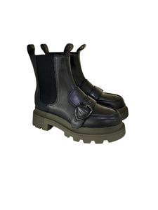 Blauer stivaletti donna chelsea neri para verde militare con fibbia KIMMEL11