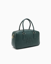 Carica l&#39;immagine nel visualizzatore di Gallery, Armani Exchange borsa media bauletto verde bottiglia
