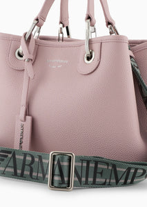 Emporio Armani Shopper piccola MyEA stampa cervo