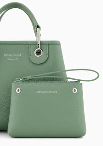 Emporio Armani Shopper piccola MyEA stampa cervo