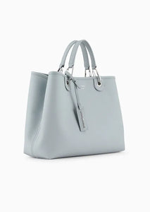 Emporio Armani Shopper MyEA Bag media stampa cervo