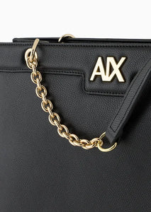 Armani Exchange Tote bag con manici in catena