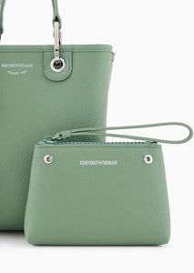 Emporio Armani Shopper verticale MyEA Bag stampa cervo