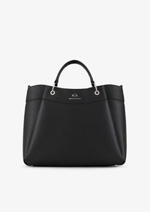 Armani Exchange borsa a mano con tracolla logata sfumata