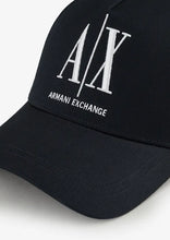 Carica l&#39;immagine nel visualizzatore di Gallery, Armani Exchange Cappello con visiera con logo blu
