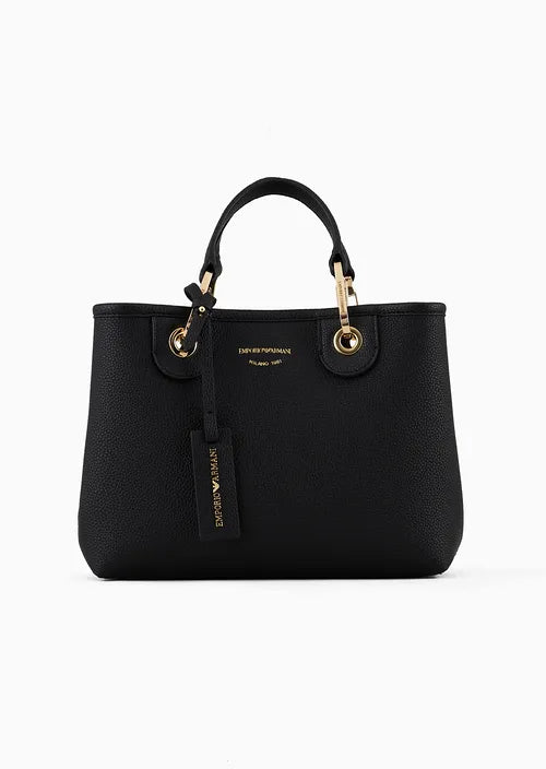 Emporio Armani Shopper piccola MyEA stampa cervo