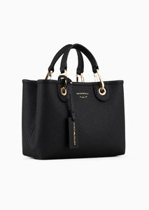 Emporio Armani Shopper piccola MyEA stampa cervo