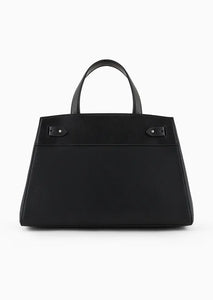 Armani Exchange Shopper con tracolla nera