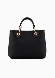 Emporio Armani Shopper piccola MyEA stampa cervo