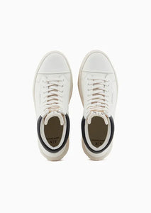 Armani Exchange sneakers alte in pelle