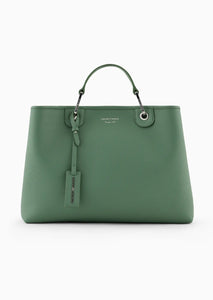 Emporio Armani Shopper MyEA Bag media stampa cervo