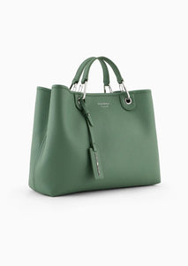 Emporio Armani Shopper MyEA Bag media stampa cervo