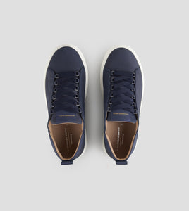 Alexander Smith sneakers Wembley Uomo in nabuk bottalato blu