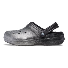 Carica l&#39;immagine nel visualizzatore di Gallery, CROCS Classic Glitter Lined Clog sabot con pelliccetta FW COLLECTION
