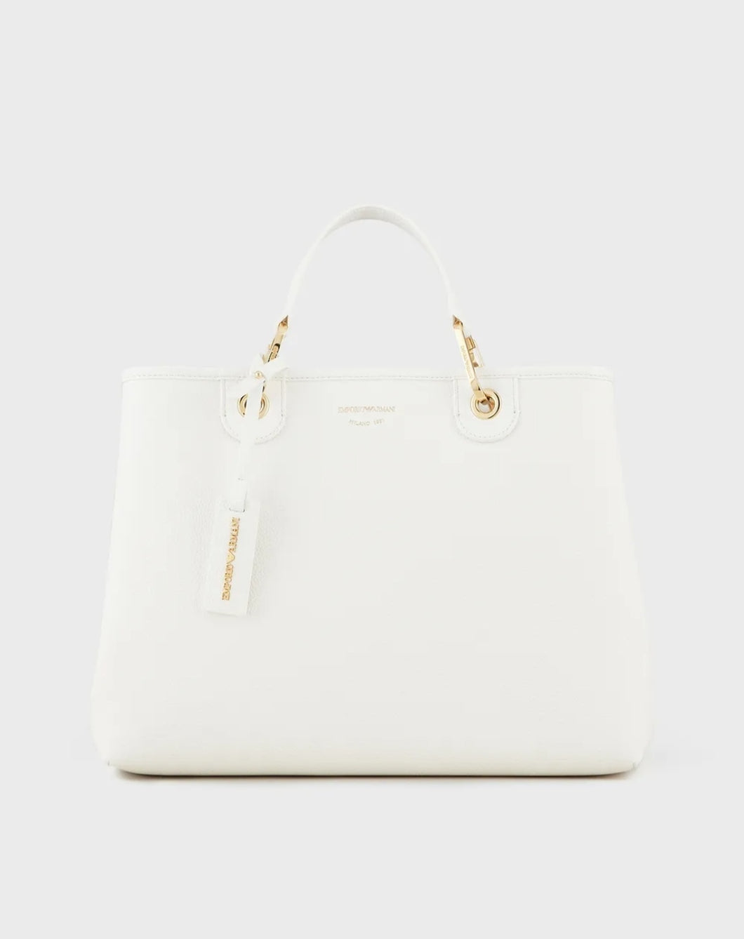 Emporio Armani Shopper MyEA Bag media stampa cervo