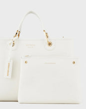 Carica l&#39;immagine nel visualizzatore di Gallery, Emporio Armani Shopper MyEA Bag media stampa cervo
