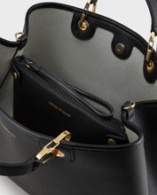 Carica l&#39;immagine nel visualizzatore di Gallery, Emporio Armani Shopper MyEA Bag media stampa cervo
