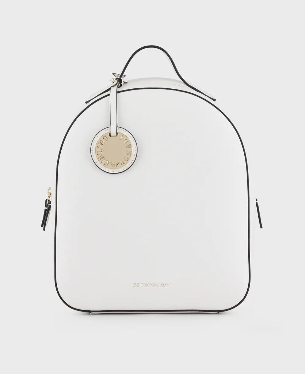 Emporio Armani Zaino finish palmellato con charm